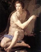 Agnolo Bronzino St John the Baptist oil